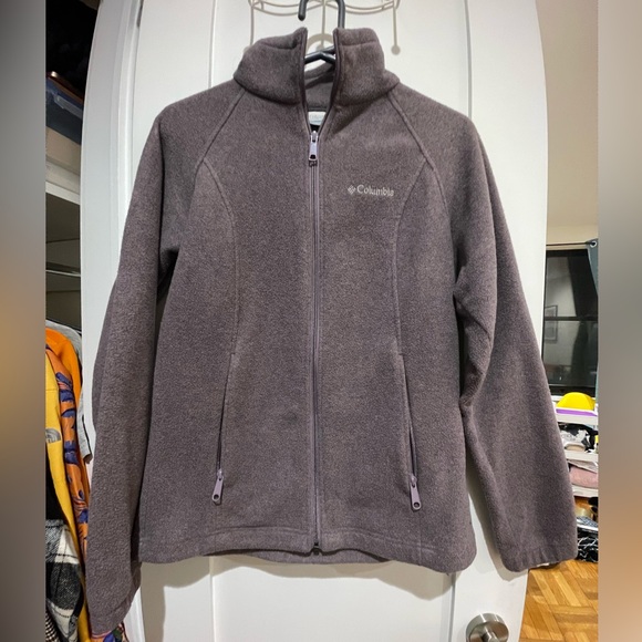 SOLD🚨Columbia EUC Zipper Jacket in Lilac/Grey (S) - Picture 2 of 14
